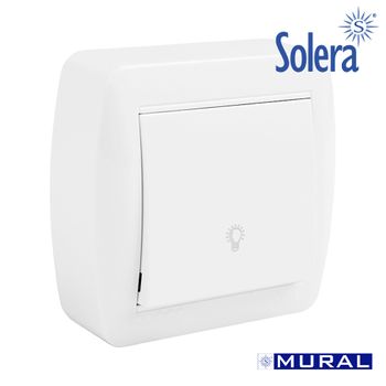 Pulsador Luz 74x72x28mm S Mural Solera - Neoferr*