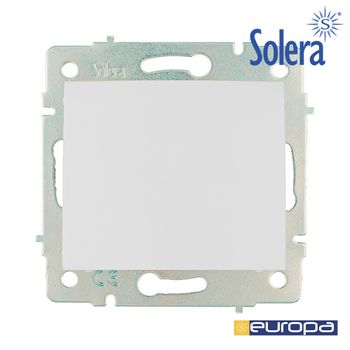 Tapa Ciega De Empotrar Blanco 83x81mm Seuropa Solera - Neoferr*