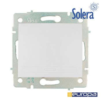 DOBLE CONMUTADOR/INTERRUPTOR 10AX 250V S.EUROPA SOLERA ERP12U