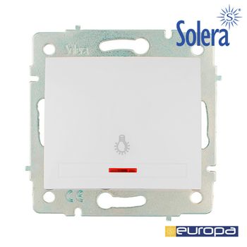 Pulsador Luz Luminoso 10a 250v Seuropa Solera - Neoferr*