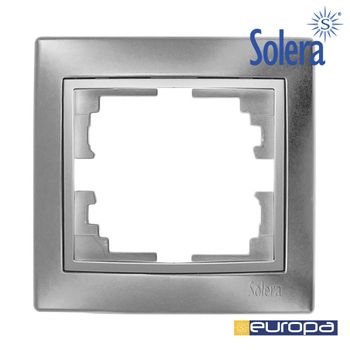 Marco Para 1 Elemento Plata 83x81x10mmseuropa Solera - Neoferr*