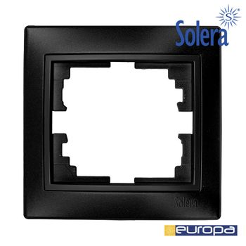 Marco Para 1 Elemento Grafito 83x81x10mm Seuropa Solera - Neoferr*