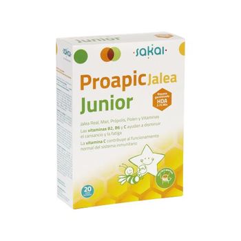 Proapic Jalea Junior 500 Mg Sakai, 20 Viales