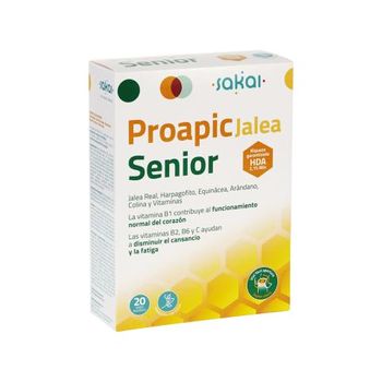 Proapic Jalea Senior 750 Mg Sakai 20 Viales