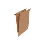 Fade Visor Carpeta Colgante Bolsa 25 Ud 80mm Superior Rigido Kraft Con Varilla De Pla...