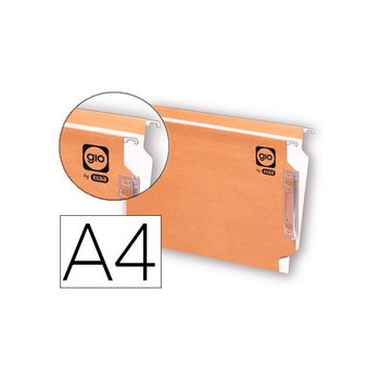 Carpeta Colgante Gio Din A4 Visor Lateral Tamaño 330x275x345 Mm