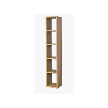 Estanteria de 5 Baldas, Estanteria Libros, estanteria, estanterías,  estanterias habitacion, libreria pared, Myoshome - Estanteria Argus Roble  Sonoma Blanco 47 x 23 x 171 cm.