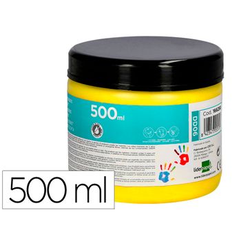 Pintura Dedos Liderpapel Tarrina De 500 Ml Amarillo