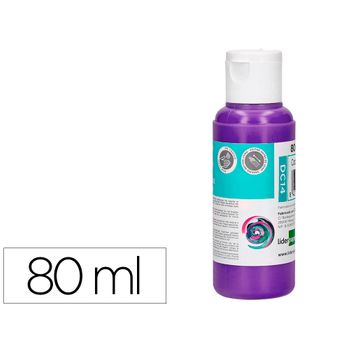 Pintura Acrilica Liderpapel Bote De 80 Ml Violeta