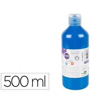 Libros y Papel - LiderOffice  PINTURA DEDOS LIDERPAPEL BOTELLA DE 500 ML  AZUL