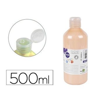 PINTURA DEDOS LIDERPAPEL BOTELLA DE 500 ML VERDE (09779)