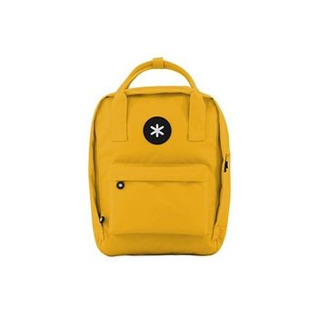 Cartera Antartik Mochila 2 Asas Y Bolsillos Exteriores Amarillo 300x115x390 Mm