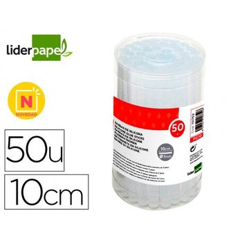 Barras Termofusible Liderpapel De 7 Mm De Diametro X 100 Mm De Alto Caja De 50 Unidades