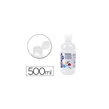 Tempera Liquida Liderpapel Escolar 500 Ml Blanco