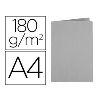 Subcarpeta Liderpapel A4 Gris Intenso 180g/m2 (pack De 50)