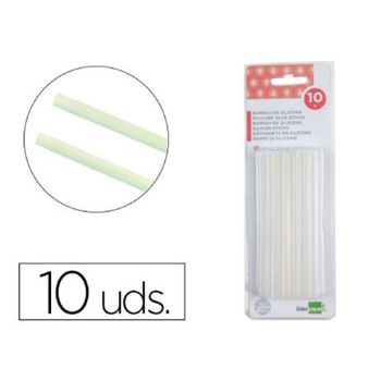 Barras Termofusible Liderpapel De 7 Mm De Diametro X 100 Mm De Alto Blister