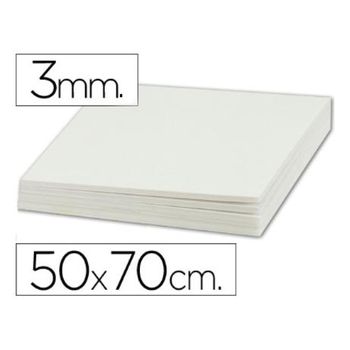 Carton Pluma Liderpapel Doble Cara 50x70 Cm Espesor 3 Mm (pack De 10)