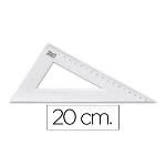 Cartabon Liderpapel 20 Cm Plastico Cristal (pack De 20)