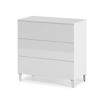 Comoda Doble De Gran Capacidad Con 6 Cajones - Gia - 62x120x39 - Blanco con  Ofertas en Carrefour