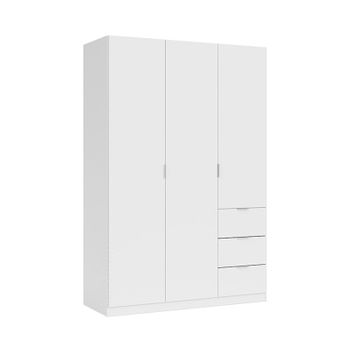 Armario De Jardín Gardiun Tavira 94x39x167 Cm En Pvc Con 3 Puertas, 3  Baldas Regulables Y Escobero, Uso Interior Y Exterior con Ofertas en  Carrefour