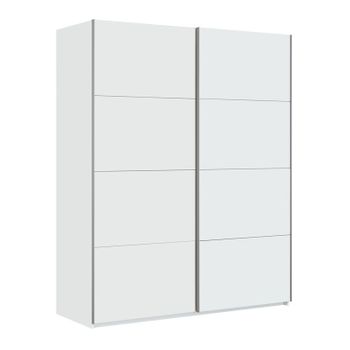 Armario Multiusos Con Dos Acabado Blanco, 180cm(alto) 60cm(ancho)  35cm(fondo) , Color - Blanco con Ofertas en Carrefour