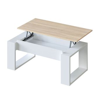 Mesa De Centro Elevable Nova 105 X 45–54 X 55 Cm