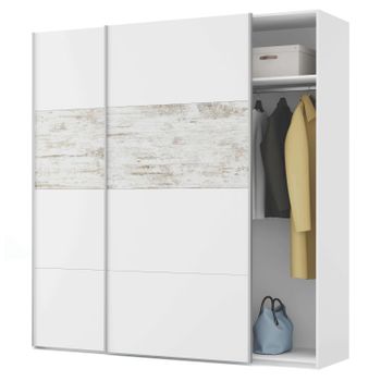 Pack Armario De 2 Puertas 80 Cm + Cajonera Interior, Blanco – Essen 2 con  Ofertas en Carrefour