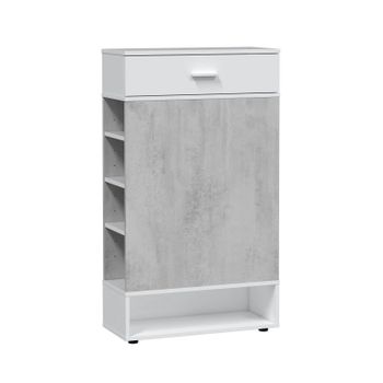 Zapatero 1 Cajón – Blanco Acabado En Brillo – 75 X 44 X 46cm – Dorian con  Ofertas en Carrefour