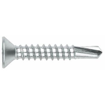 Index Tornillo Con Cabeza Avellanada Y Huella Phillips Zincado 5, 5x38