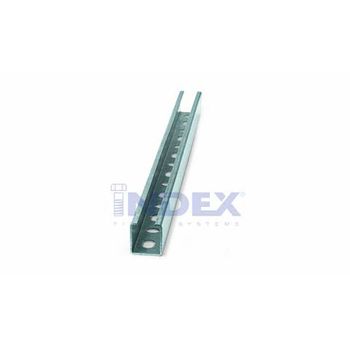 Guia Perforada Galvanizada 40x20x1.5 Mm 2 M