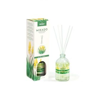 Difusor De Fragancia Con Varillas Mikado Ambientador Aloe Vera 100ml