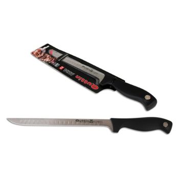 Cuchillo Jamonero Quid Professional Inox Chef Black Metal 28 cm (Pack 6x)