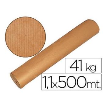 Papel Kraft Marron 1 10 Mt X 500 Mts Especial Para Embalaje