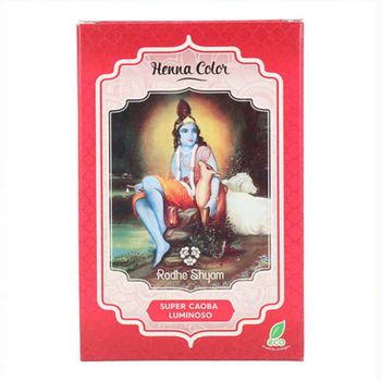 Tinte Permanente Radhe Shyam Henna En Polvo Caoba (100 Gr)