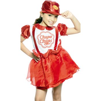 Disfraz De Chupa Chups™ Rojo  Infantil