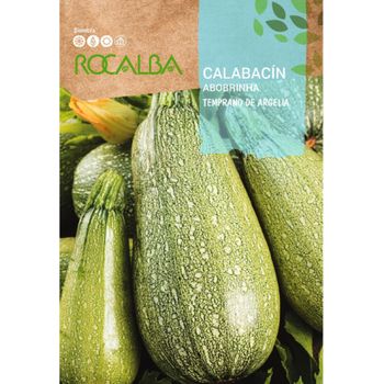 Rocalba Semilla Calabacin Temprano De Argelia 100g