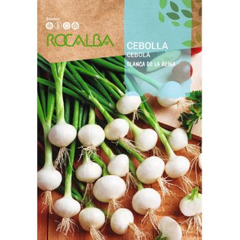 Rocalba Semilla Cebolla Blanca Reina(cebollitas) 100g