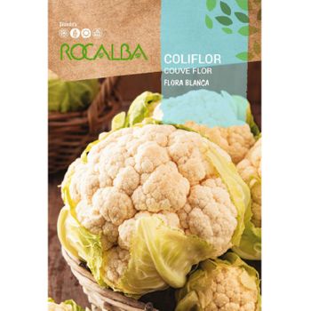 Rocalba Semilla Coliflor Flora Blanca (temprana) 100g