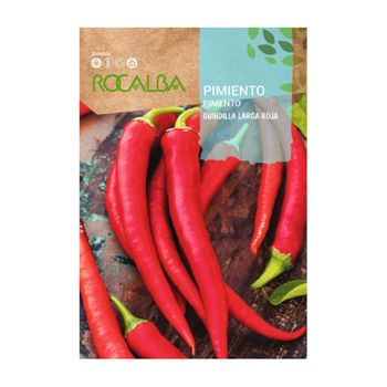 Rocalba Semilla Pimiento Guindilla Larga Roja 100g