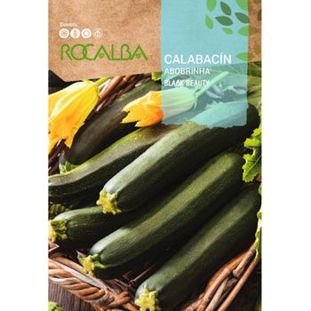 Rocalba Semilla Calabacin Black Beauty 100g