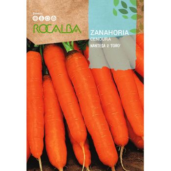 Rocalba Semilla Zanahoria Nantesa 2 "toro" 100g