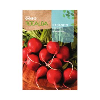 Rocalba Semilla Rabanito Redondo Rojo 100g