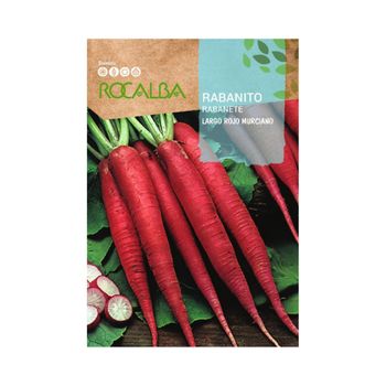 Rocalba Semilla Rabanito Largo Rojo Murciano 500g