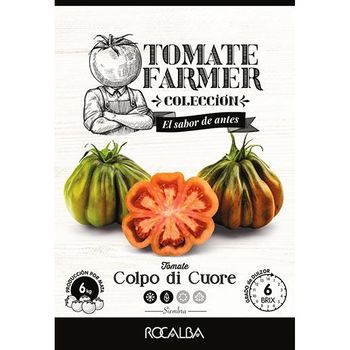 Semillas De Tomate Colección Colpo Di Cuore