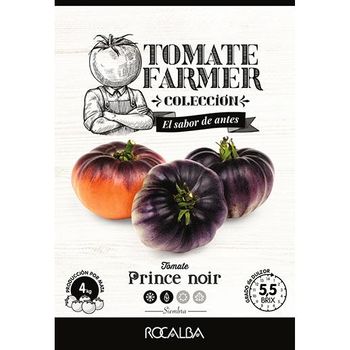 Semillas De Tomate Colección Prince Noir