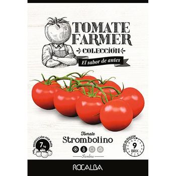 Semillas De Tomate Colección Strombolino