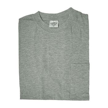 Camiseta Con Bolsillo Gris 633 S