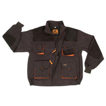 Chaqueta De Trabajo Juba Top Range Negro Naranja M