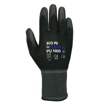 Guante Nylon Palma Pu Negro 10