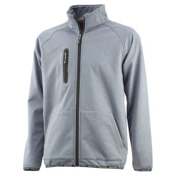 Chaqueta Cortavientos Cosmos Gris Azulado Marca Juba